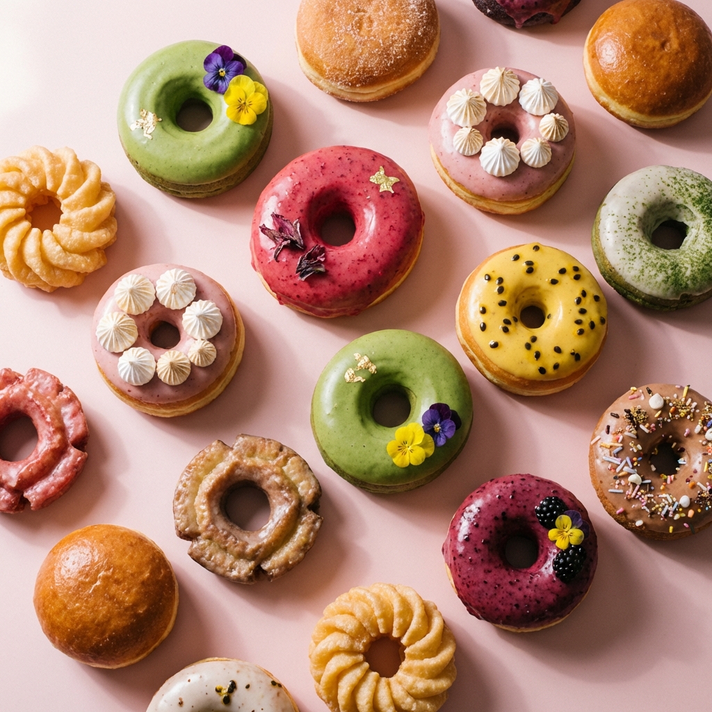 Delicious Donuts Assortment